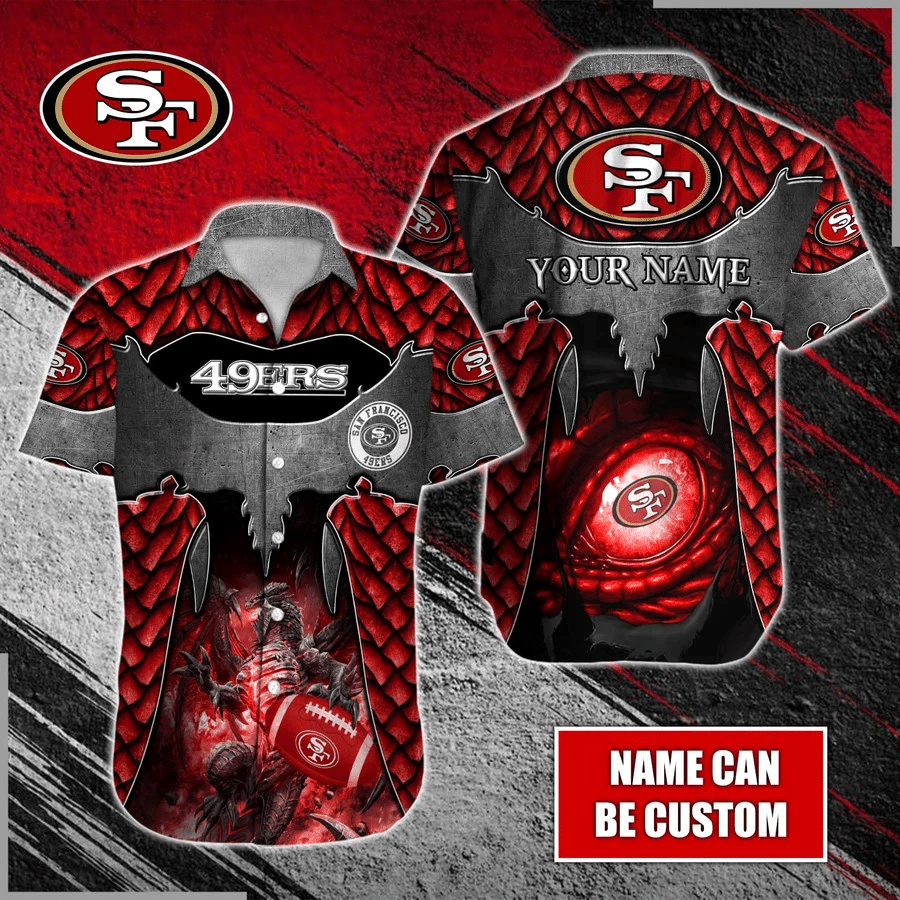 NFL San Francisco 49ers Men Hawaiian Shirt