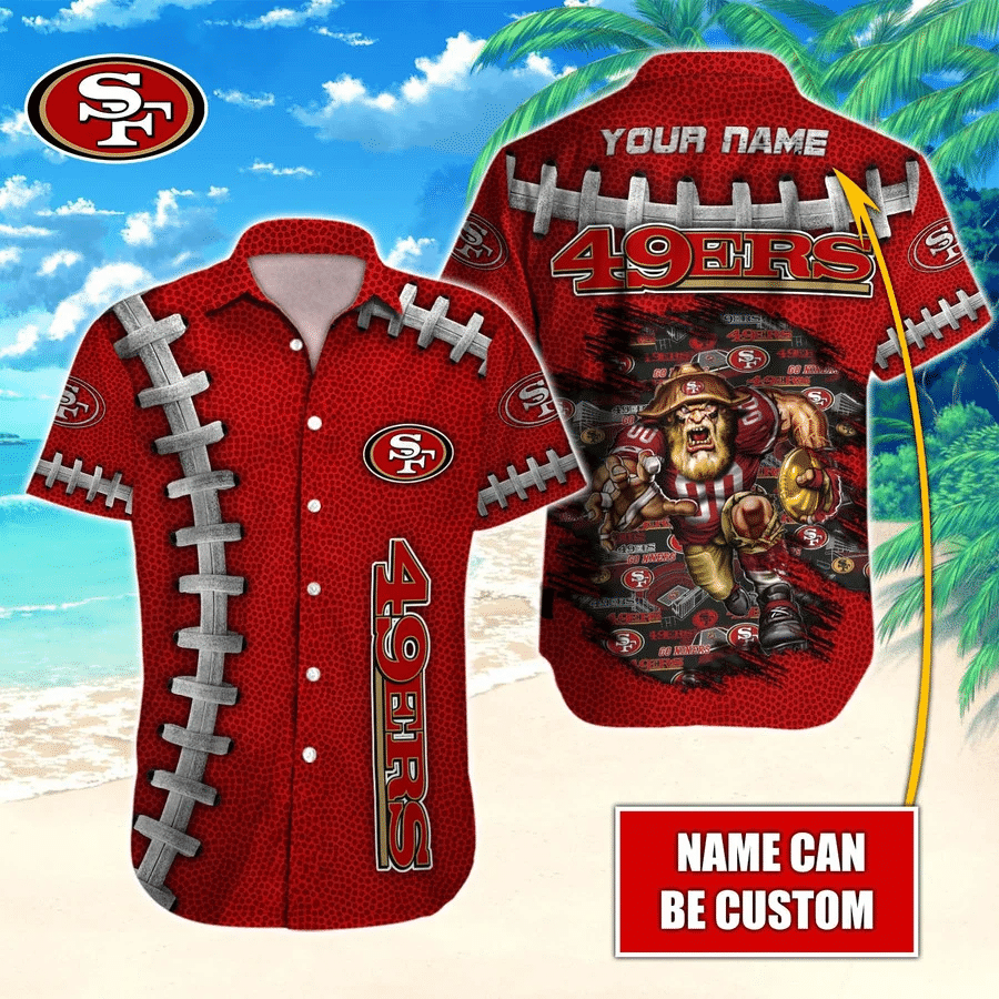 San Francisco 49ers NFL Men Hawaiian Shirt