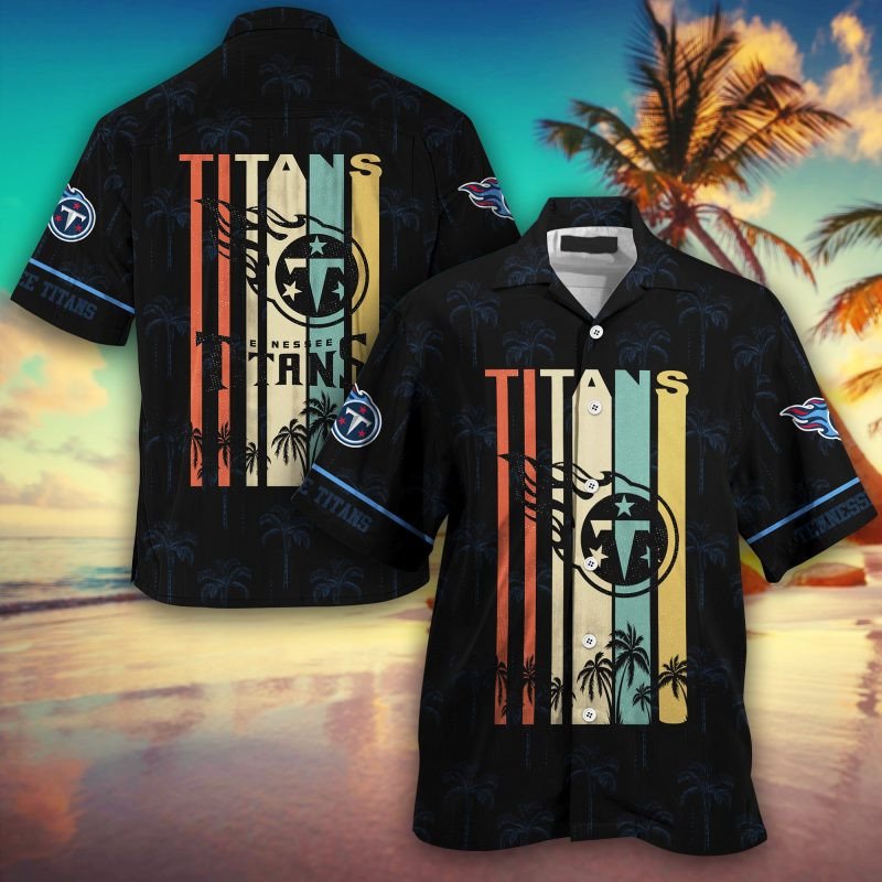 Tennessee Titans NFL Hawaiian Shirt Retro Vintage Summer