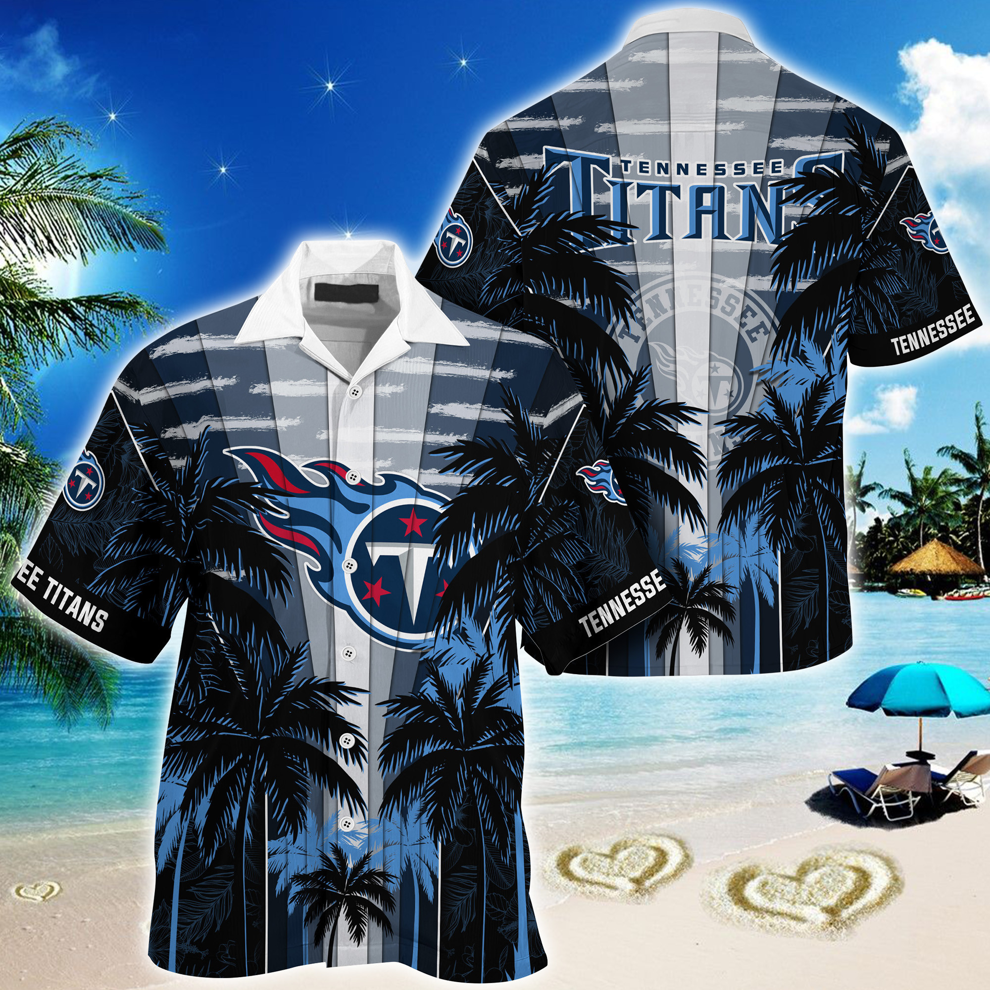 Tennessee Titans NFL Summer Hawaiian Shirt