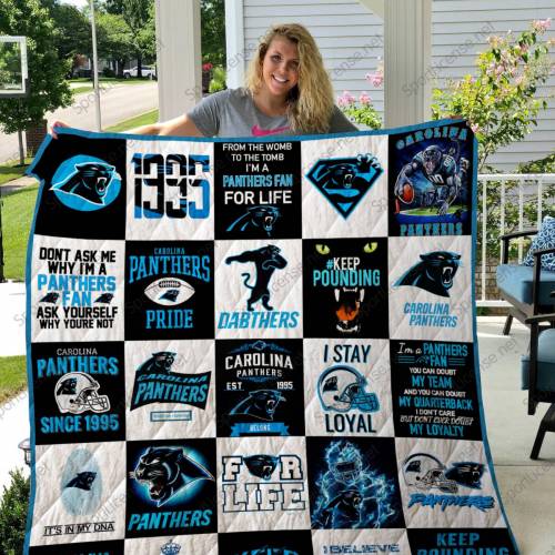 Carolina Panthers Gift For Fan Personalized Quilt Blanket FV10