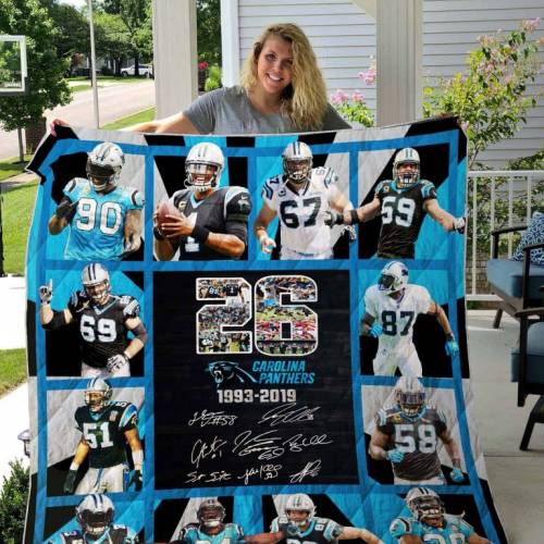 Carolina Panthers Gift For Fan Quilt Blanket FV04