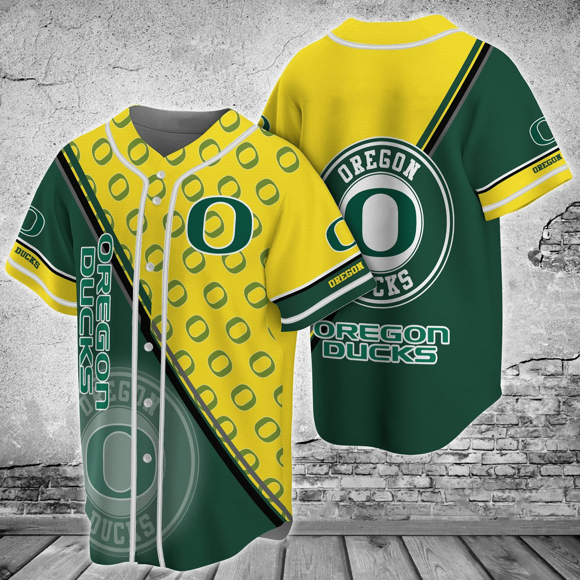 Oregon Ducks NCAA Baseball Jersey Shirt For Fans