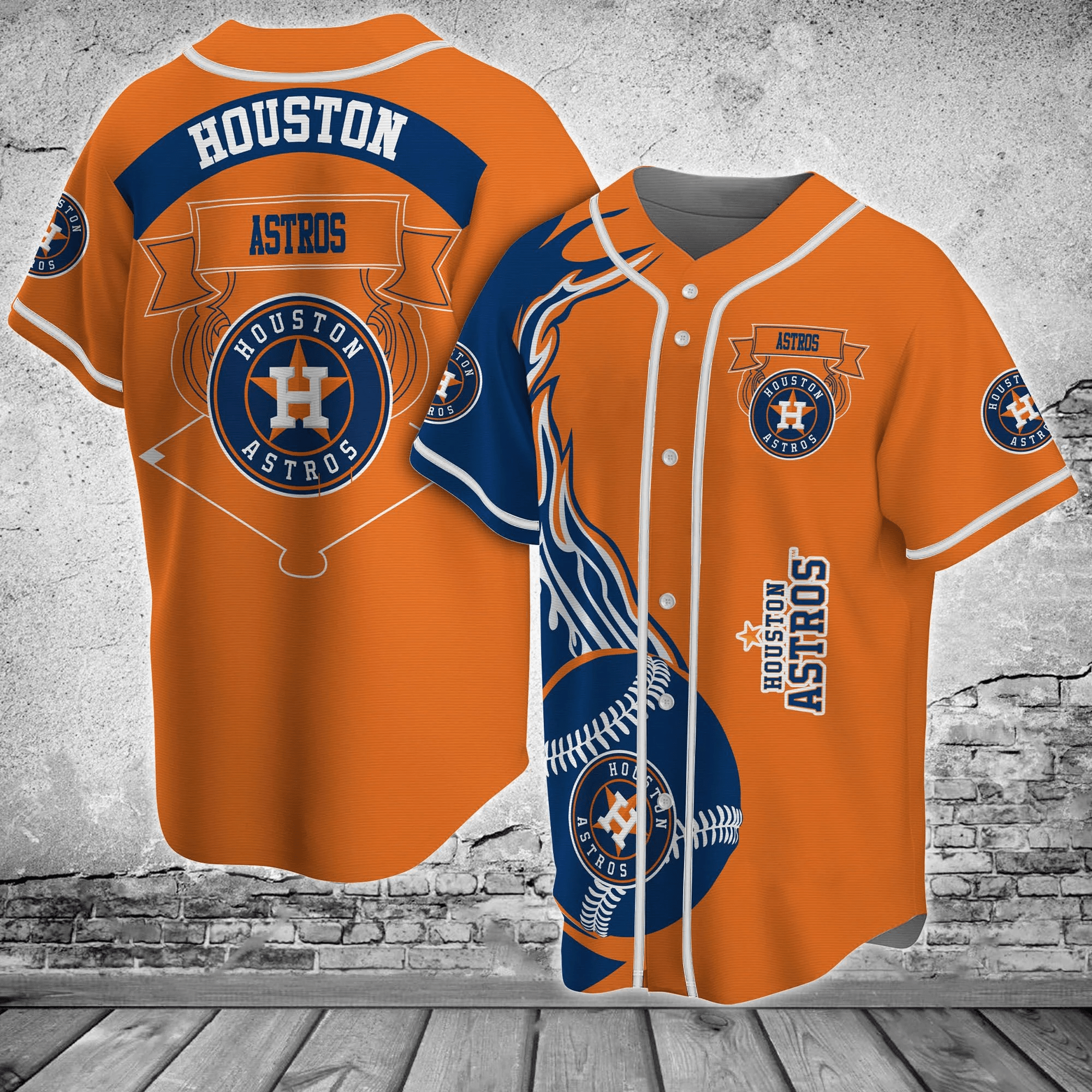 Houston Astros MLB Baseball Jersey Shirt Classic FVJ