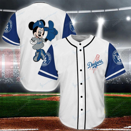 Minnie Los Angeles Baseball Jersey NFL Shirt for Sports Fans FVJ