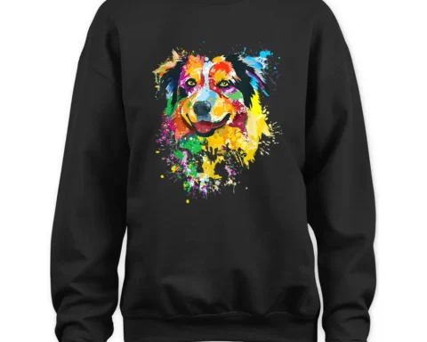 Australian Shepherd Dog For Aussie Mom Sweatshirt