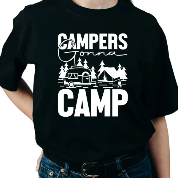 Camper Gonna Camping - Black