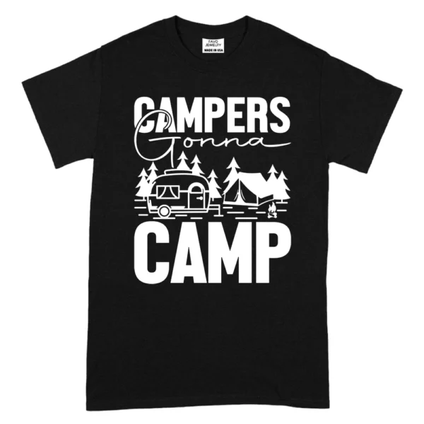 Camper Gonna Camping - Black