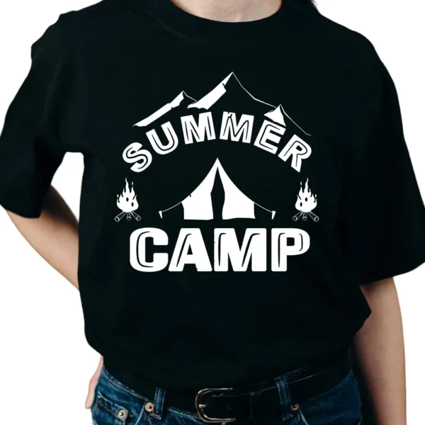 Camping Summer  - Black