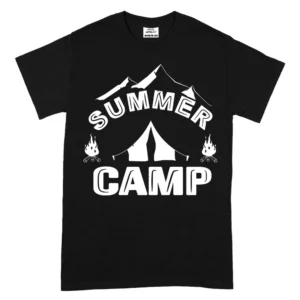 Camping Summer  - Black