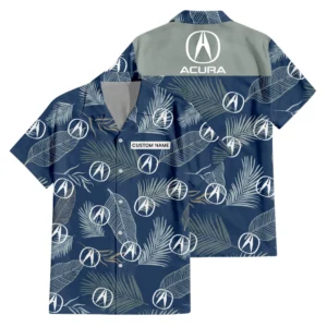 Acura Hawaiian Shirt Tropical Leaves Seamless Pattern All-over Print Summer Gift For Lover Cars HIHI140125Y7HWLS1ACU