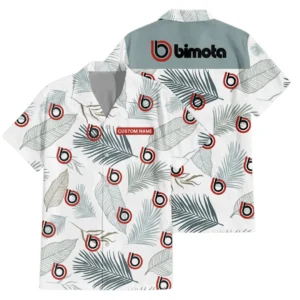 Bimota Hawaiian Shirt Tropical Leaves Seamless Pattern All-over Print Summer Gift For Lover Motorcycles HIHI140125Y7HWLS1BIT