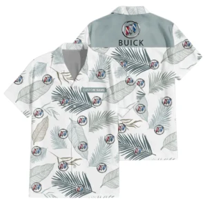 Buick Hawaiian Shirt Tropical Leaves Seamless Pattern All-over Print Summer Gift, Custom Name HIHI160125Y7HWLS1BUI