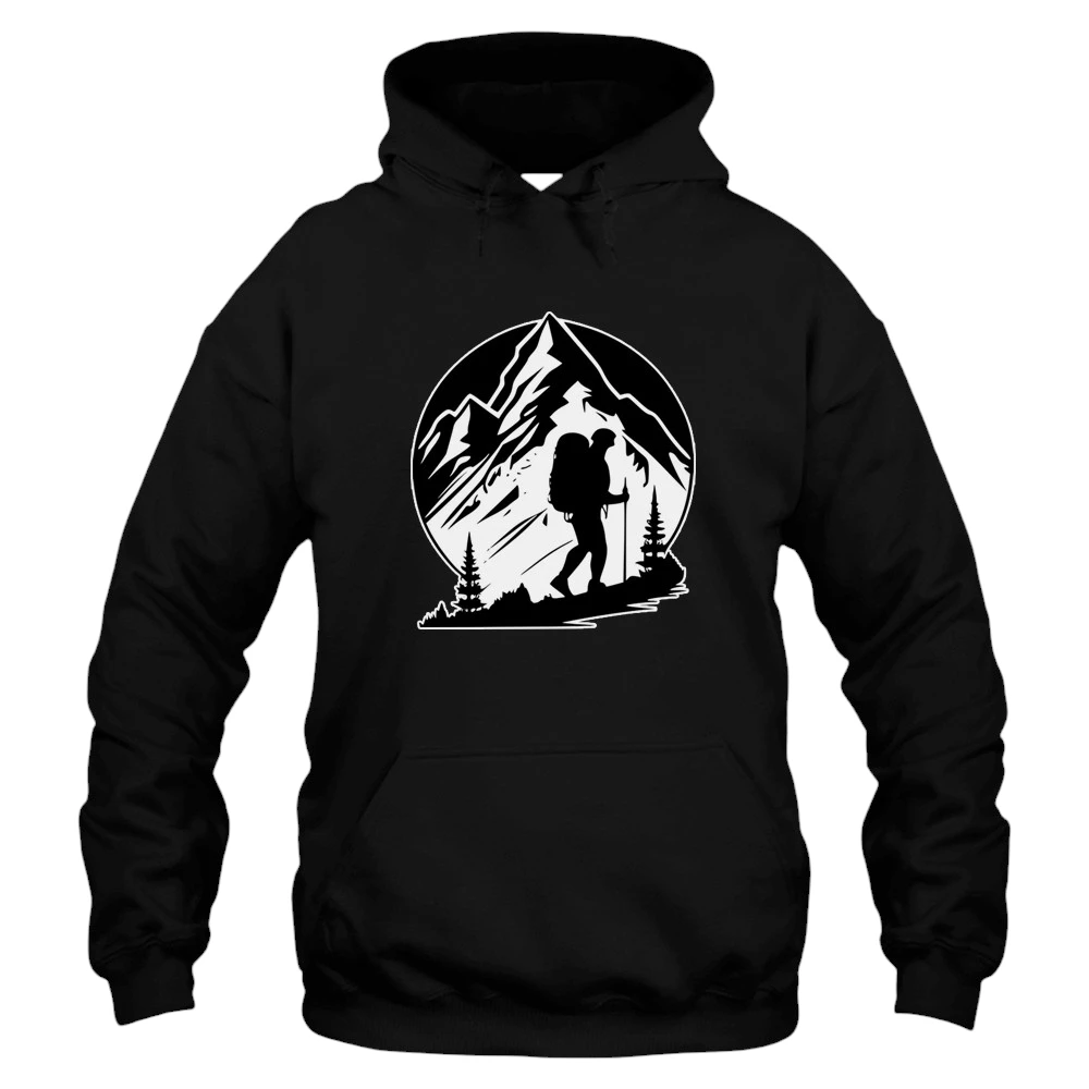 Go Hiking Hoodie - Black Go Hiking Hoodie - Black