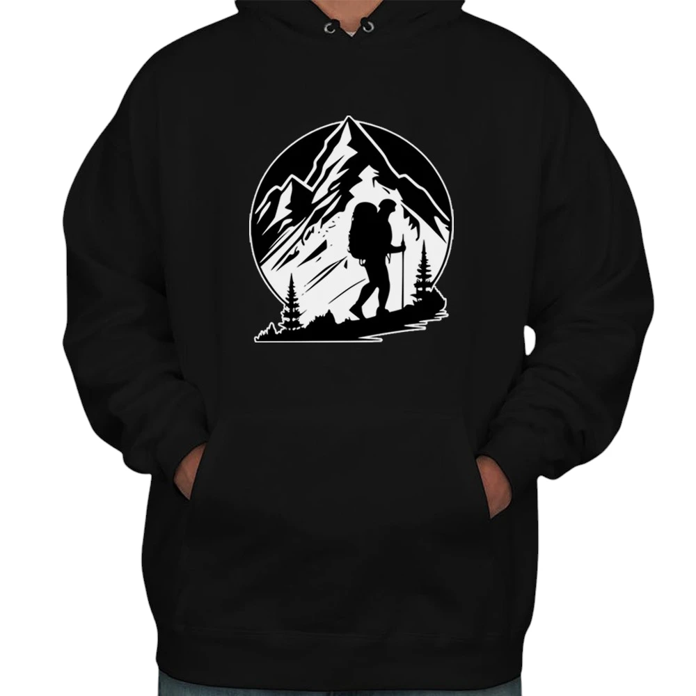 Go Hiking Hoodie - Black Go Hiking Hoodie - Black
