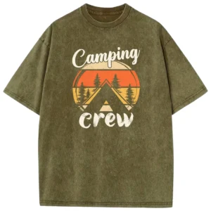 Camping Crew Washed Tshirts