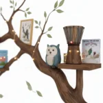 Bookcase Wall Decoration Tree Branches Made From Natural Trees Removable Classic Style