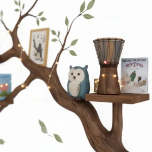 Bookcase Wall Decoration Tree Branches Made From Natural Trees Removable Classic Style2