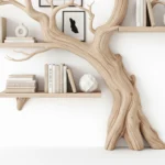 Driftwood-Inspired Bookshelf - Handcrafted from Barn & Pallet Wood