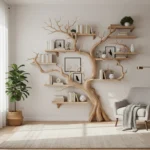 Driftwood-Inspired Bookshelf - Handcrafted from Barn & Pallet Wood