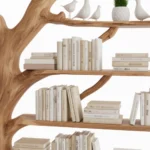 Handcrafted Tree Branch Bookshelf Gift for Book Lovers