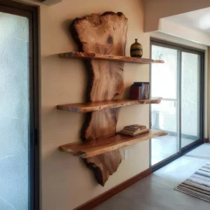 Set Floating Shelf Solid Wood Handmade