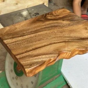 Sun Design Wooden Wall Shelf – Hand-Carved Sun Art1