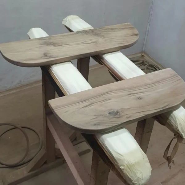 Handmade Floating Hardwood Shelf - Sleek Floating Shelf System for Home Decor