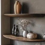 Handmade Floating Hardwood Shelf - Sleek Floating Shelf System for Home Decor